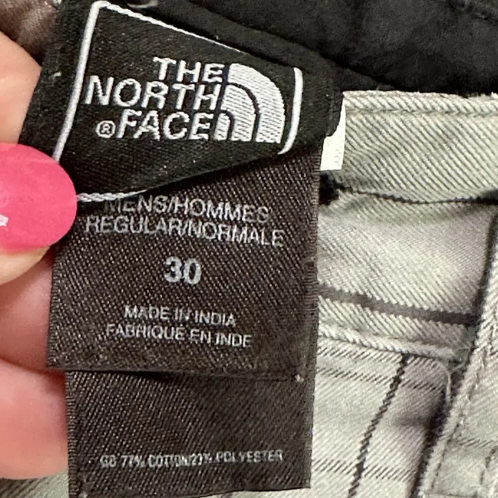 The North Face Shorts Mens‎ 30 Gray Plaid Cargo 11